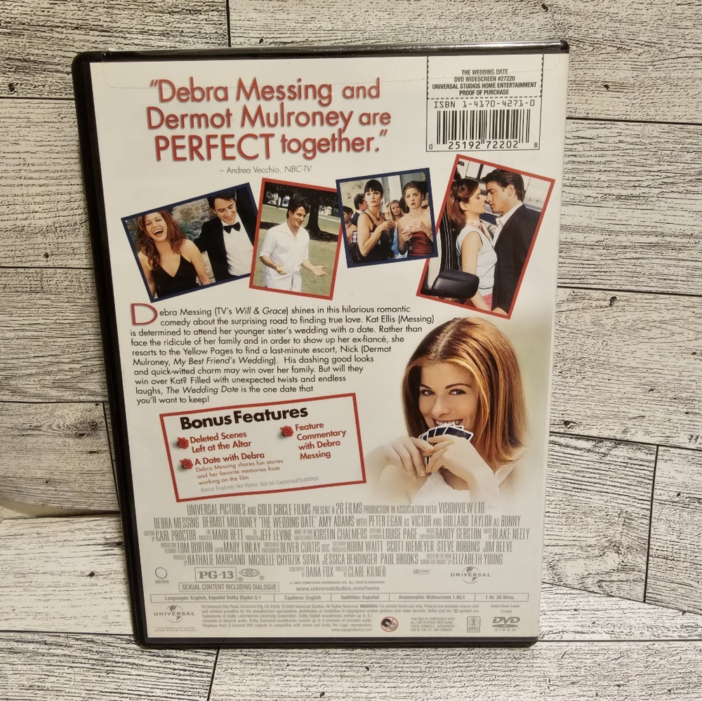 The Wedding Date dvd - Picture 2 of 3